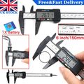 6 Zoll DIGITAL VERNIER SATTEL ELEKTRONISCHES LCD-LINEAL 150 mm MIKROMETER MESSWERKZEUG