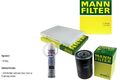 MANN-FILTER + Klima-Reiniger für VW Polo Variant Classic Seat Ibiza II Cordoba