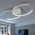 LED Design Decken Lampe Wohn Zimmer Switch DIMMER Ring Strahler Leuchte titan