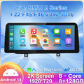 12.3" Android 14 Carplay Autoradio Octa Core 128GB GPS Navi For 2er F45 F46 NBT