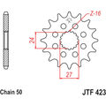 Zahnrad Racing-Ritzel 17Z Teilung 530 front sprocket 17tooth pitch für: Suzuki G