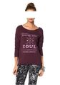 QS by s.Oliver Sweatshirt Gr.XS,S,M,L NEU Damen Pullover Bordeaux Pulli Used Rot