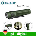 Olight Baton 3 Pro Max Aufladbare EDC Taschenlampe USB LED Akku 2500 Lumen 21700