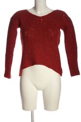 REVIEW Strickpullover Damen Gr. DE 36 rot Casual-Look