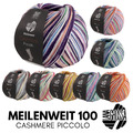 Lana Grossa Meilenweit 100 g CASHMERE PICCOLO weiche 4-fach Kaschmir-Sockenwolle