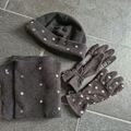 Jack Wolfskin Set (Schal, Mütze, Handschuhe) Winterset, Gr. S bzw. one Size