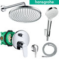Hansgrohe Duscharmatur Set Focus Unterputz Regendusche Kopfbrause Armatur  Ibox