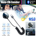 FM Transmitter Bluetooth 5.0 Auto Radio Adapter KFZ Freisprechanlage MP3 Player