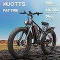 E-Mountainbike 26*4.0 zoll 750W*2 Motor Elektrofahrrad DUOTTS S26 E-Bike 48V20Ah