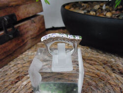 925 Silber Ring mit Zirkonia Gr. 18,8 mm / 59 Artnr. R.1161