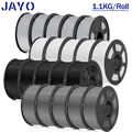 JAYO 5KG/10KG/20KG PLA PETG PLA+ SILK ABS 1,75mm 3D Drucker Filament 1,1KG Glatt