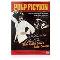 Pulp Fiction-Poster signiert von Uma Thurman und John Travolta