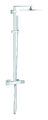 Grohe Euphoria Cube 230 Duschsystem mit Thermostatbatterie - Chrom - 26087000
