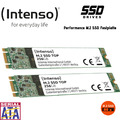 interne SSD Festplatte M2 Intenso Top Performance 256GB 512GB 1TB SATA 520 MB/s