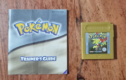 Nintendo Gameboy Pokémon Goldene Edition Modul 2000 mit Trainers Guide Anleitung