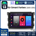 Android 13 Radio Autoradio GPSFür Mercedes Benz Smart Fortwo 451 Carplay 1+32GB