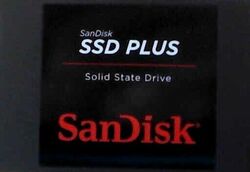 SSD Festplatte Sandisk Plus mit windows 10/11 Pro vorinstalliert für HP Laptop