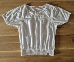 Weißes Blusenshirt / Tunika / edc by Esprit / M / 38