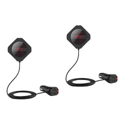  Q7s Auto Drahtlose FM Transmitter Freisprecheinrichtung Sprachnavigation FM