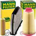 MANN FILTER INSPEKTIONSPAKET passend für MERCEDES W/S204 C180 C200 KOMPRESSOR