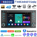 4+64G Android 13 Autoradio Carplay 4G DSP Navi DVR Für VW Touareg T5 Transporter