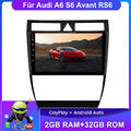 Autoradio Für Audi A6 S6 Avant RS6 Carplay Android 12 GPS NAVI USB BT DAB+ 2+32G