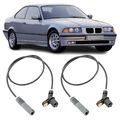 2x ABS Sensor Raddrehzahl Hinten Links Rechts für BMW 3er Coupe E36