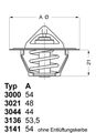 BorgWarner (Wahler) Thermostat Kühlmittel 3141.87D für AUDI A3 VW SEAT SKODA 4 1