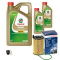 BOSCH Ölfilter 7 L Castrol EDGE FST 5W-30 LL für VW Touareg 3.0 V6