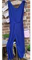 Damen Overall Von Zero Gr.36☆ Elegant ☆Sexy☆ Einteiler☆ Jumpsuit☆Royal Blau 