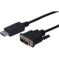 Digitus DisplayPort / DVI Adapterkabel DisplayPort Stecker, DVI-D 24+1pol.