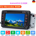 Android Autoradio Für Mercedes Benz C Klasse W203 W209 W639 DVD RDS GPS Navi DAB