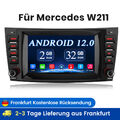 Carplay Autoradio Android 12 2+32G GPS Navi Für Mercedes Benz E-Klasse W211 W219