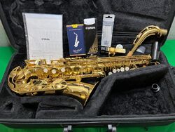 Yamaha YAS 280 Altsaxophon mit Koffer und Zubehör