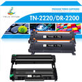 2Toner TN-2220& Trommel DR2200 compatible with Brother HL-2135W MFC-7360N 7460DN