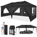 Wasserdicht Pavillon 3x6m Pavilon Stabil Partyzelt Gartenpavillon Pop Up Faltbar