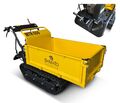 BAMATO Mini Raupendumper MTR-500 Motorschubkarre Schubkarre Dumper