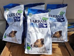 4 x YARRAH Small - Breed Dog Food -  Bio Trockenfutter - Huhn je 2kg