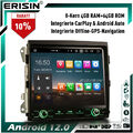 8-Kern Android 13 GPS Autoradio GPS Navi CarPlay DAB+BT Wifi für PORSCHE CAYENNE