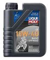 1L LIQUI MOLY MOTORBIKE 4T 10W-40 BASIC OFFROAD MOTORRAD ÖL JASO MA2 API SN+ | 3