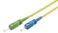 Glasfaserkabel (FTTH), Singlemode (OS2) Yellow, (Simplex), 10 m; SC-APC (8°) Ste