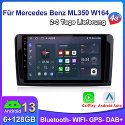 Android Carplay Autoradio Für Mercedes Benz ML350 W164 GL320 DAB GPS NAVI 6+128G