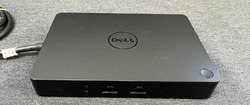 Dell WD15 USB-C Dockingstation  mit Netzteil - Schwarz - 1 Jahr Garantie