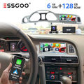 DAB+ Carplay Autoradio Für Audi A6 C6 4F MMI 2G 2005-2009 Android 14 NAVI 6+128G