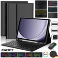 QWERTZ Tastatur Maus für Samsung Galaxy Tab S9 11" X710 X716 X718 Schutzhülle DE