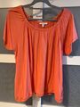 Esprit Gr. XXL 44 Shirt apricot boxy koralle hell orange peach fuzz