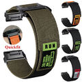 Für Garmin Fenix 7 7X 6 6X 5 5X Plus 3 HR Tactix Epix Pro Quickfit Nylon Armband