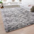 200x300cm Shaggy Hochflor Teppich Langflor Wohnzimmer Schlafzimmer Pflegeleicht