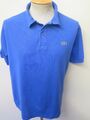 Original Vintage Lacoste Herren blau Poloshirt Größe Medium 38-40" Euro 48-50