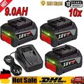 10x Für Bosch Professional 18V Akku 9.0Ah BAT609 BAT618 BAT620 GBA GSR GSB GBH